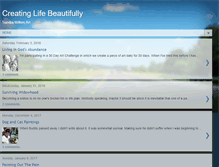 Tablet Screenshot of inspirationtolivewell.com